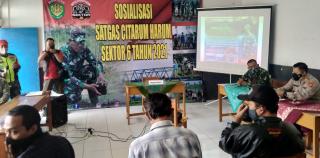 Kapolsek Baleendah Hadiri Sosialisasi Citarum Harum Sektor 6 Tahun 2021